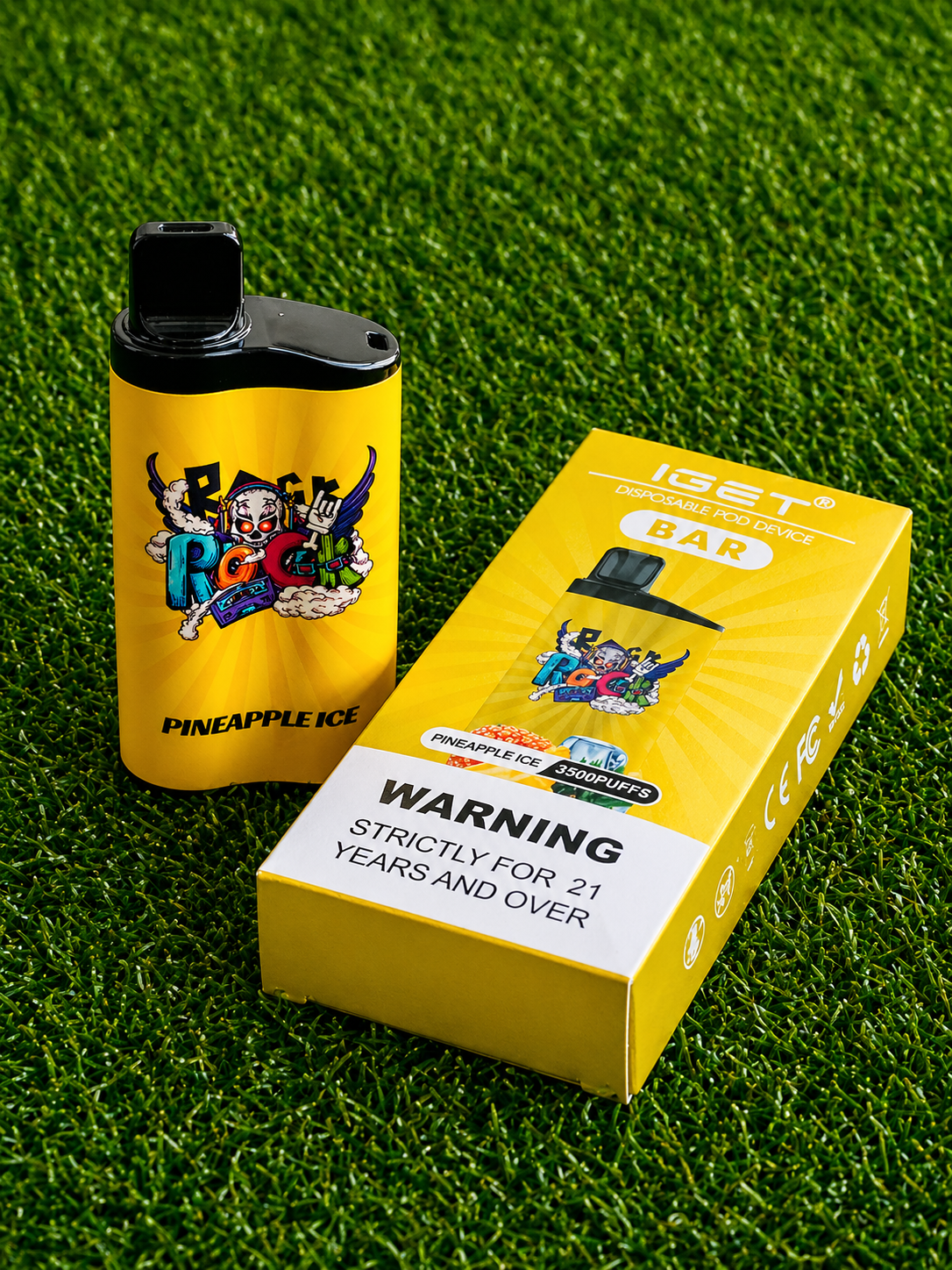 IGET Pod Bar - 3500 Puffs - Pineapple Ice
