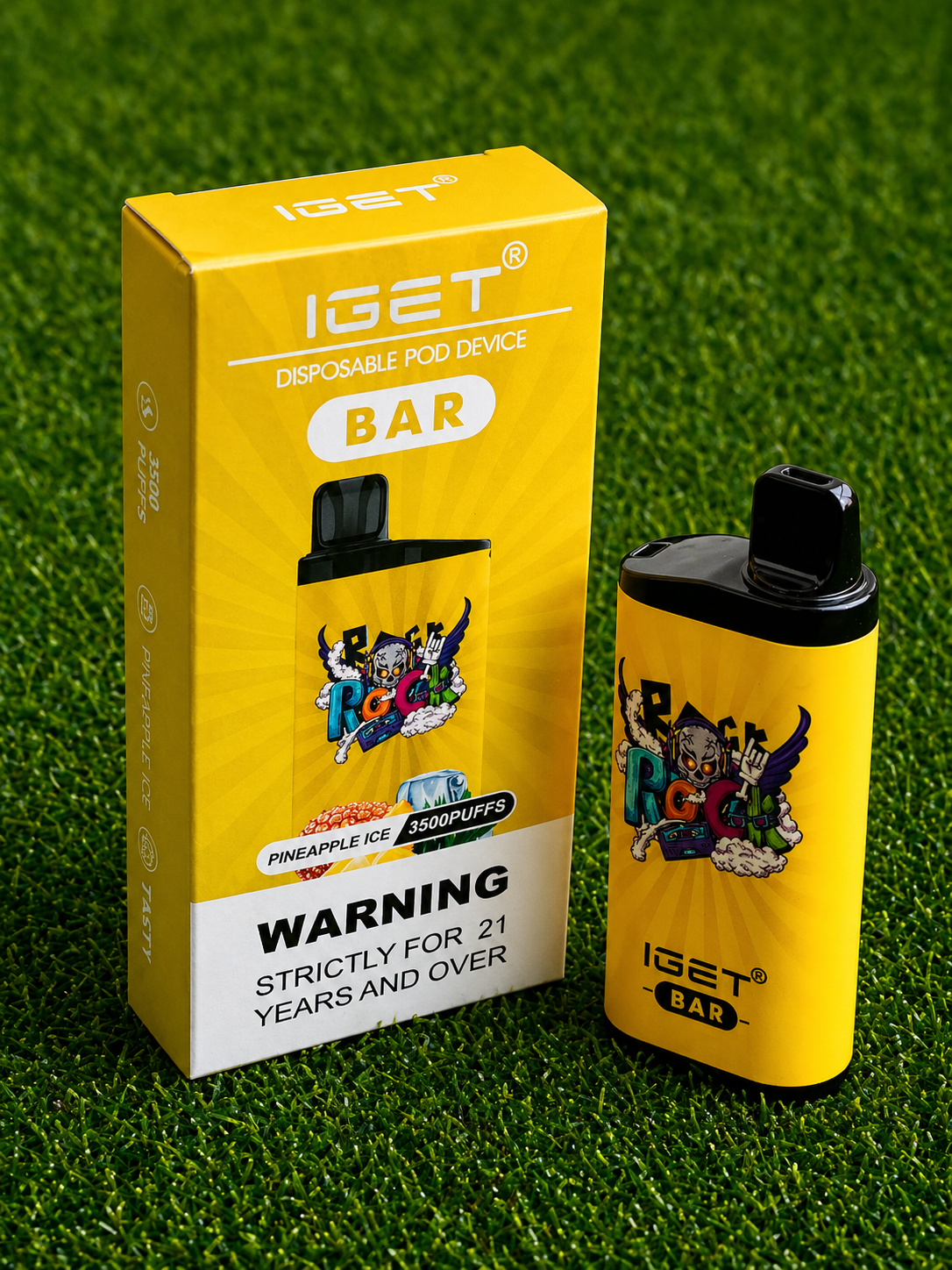 IGET Pod Bar - 3500 Puffs - Pineapple Ice