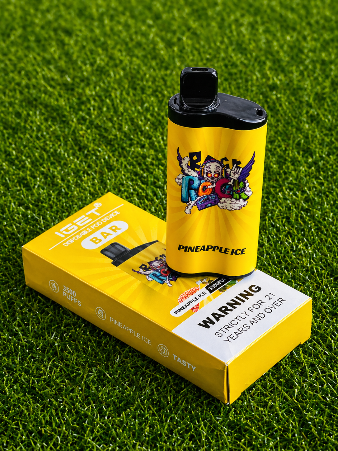 IGET Pod Bar - 3500 Puffs - Pineapple Ice